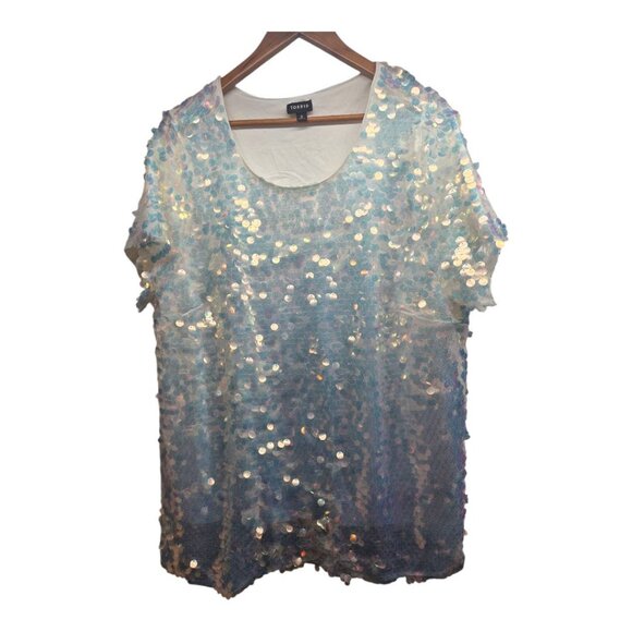Torrid Abbey Sequin Top - Picture 5 of 13